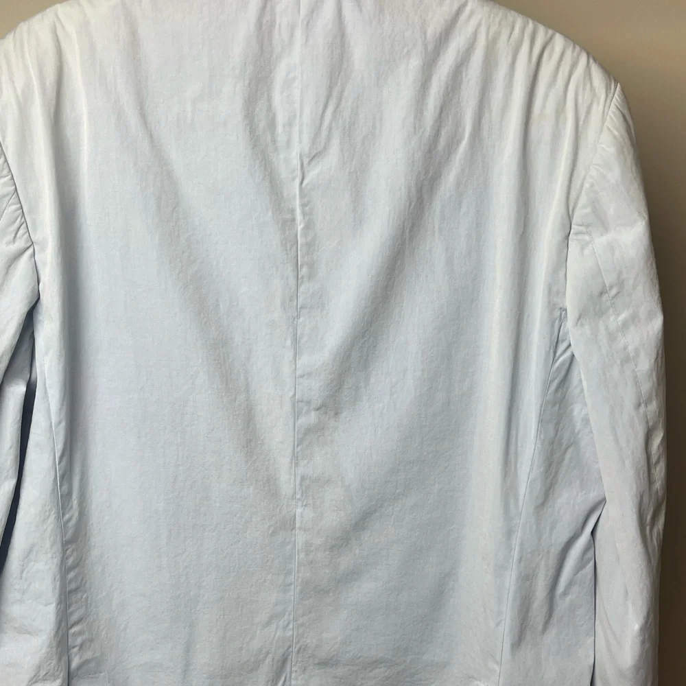 DOLCE & GABBANA Light Blue Mens Blazer 100%Cotton